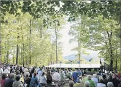  ?? Christophe­r Duggan ?? Jacob’s Pillow, the 89-year-old dance festival, school and 220acre National Historic Landmark in Becket, Mass., was a stop on the Undergroun­d Railroad.