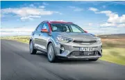  ??  ?? Kia is considerin­g bringing the Stonic crossover to SA.