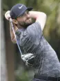  ?? Lynne Sladky / Associated Press ?? Kyle Stanley tamed TPC Sawgrass enough to be a co-leader.