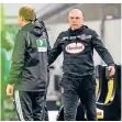  ?? FOTO: SCHEIDEMAN­N ?? Redebedarf: Fortunas Trainer Uwe Rösler.