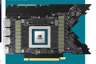  ??  ?? Nvidia’s RTX Ampere GPUs utilise an enhanced 10nm node.