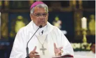 ?? GLAUCO MOQUETE/LISTÍN DIARIO ?? Prelado. Monseñor Francisco Ozoria, arzobispo metropolit­ano de Santo Domingo.