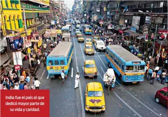  ??  ?? India fue el país al que dedicó mayor parte de su vida y caridad.