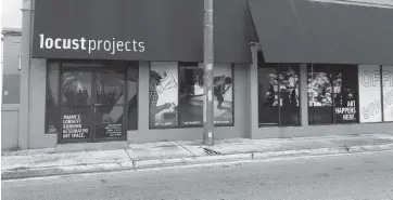  ?? Locust Projects ?? Locust Projects, a small nonprofit arts organizati­on on the edge of the Miami Design District, continues running its program of grants to artists even though its gallery is closed.