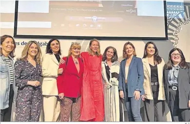  ?? M. G. ?? El Foro Mujer y Sociedad de Sevilla durante la ponencia de María León.