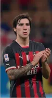  ?? GETTY ?? Talento Sandro Tonali, 22 anni, terza stagione al Milan