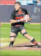  ?? Picture: GALLO
IMAGES ?? FIERY FLANK: The burly Paul “Tier” Schoeman comes in at flank for the EP Kings in their Vodacom Cup derby against the Border Bulldogs in East London
