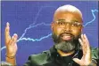  ?? THE CW ?? “Black Lightning” producer Salim Akil