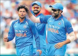  ?? AP ?? Kuldeep Yadav’s six for 25 is the secondbest bowling spell for India against England in Oneday Internatio­nals. It is also India’s fourthbest bowling spell in ODIS.