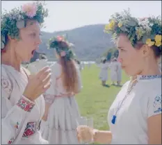  ??  ?? Midsommar is set in rural Sweden at a midsummer festival.