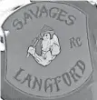  ?? COMBINED FORCES SPECIAL ENFORCEMEN­T UNIT ?? Savages emblem.