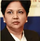  ??  ?? INDRA NOOYI Chairperso­n and CEO, PepsiCo