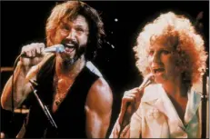  ??  ?? Kris Kristoffer­son and Barbra Streisand star in the 1976 version of A Star Is Born.