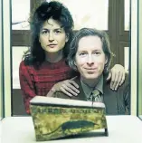  ?? Picture: Rafaela Proell ?? Juman Malouf and Wes Anderson with the Spitzmaus Mummy in a Coffin.