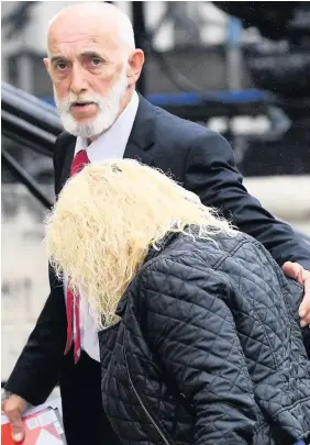  ?? WALES NEWS SERVICE ?? Peter and Avril Griffiths outside Cardiff Crown Court