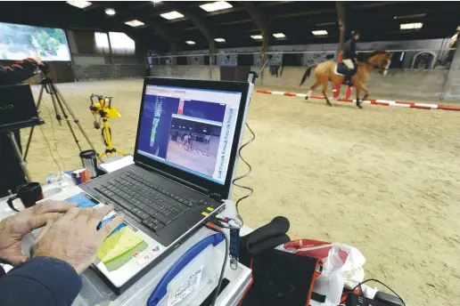  ??  ?? Equine gait analysis has been incredibly fruitful in moving forward our understand­ing of equine locomotion and musculoske­letal pathology