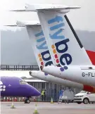  ??  ?? Last-gasp bid failed to save Flybe