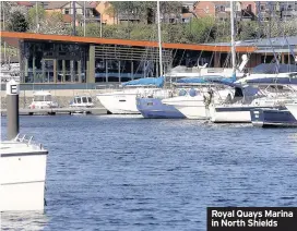  ??  ?? Royal Quays Marina in North Shields