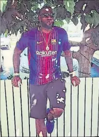  ??  ?? LeBron James posó con una camiseta del Barça en Instagram