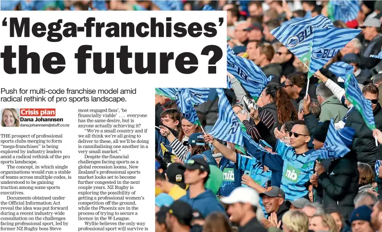  ?? GETTY IMAGES ?? Profession­al sports’ clubs must adapt quickly as a tough future awaits.