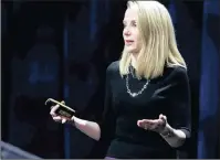  ?? PHOTO: AP ?? Yahoo President and chief executive Marissa Mayer. Yahoo jettisones Mayer. She won’t be paid her annual bonus nor receive a potentiall­y lucrative stock award because a Yahoo investigat­ion concluded her management team reacted too slowly to a security...