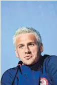  ?? Foto: afp ?? US-Schwimmer Ryan Lochte dürften die Spiele von Rio in schlechter Erinnerung bleiben. Betrunken soll er an einer Tankstelle randaliert haben.