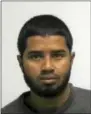  ?? THE ASSOCIATED PRESS ?? Akayed Ullah, the suspect in the explosion near New York’s Times Square on Monday.