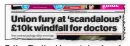  ??  ?? How The Herald reported on fears for rural practices yesterday.