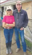  ?? Submitted photo ?? Dennis Speaks and his wife, Sylvia, have over thirty years of training experience. Dennis got his start in horse racing when he was nine and working with his grandfathe­r inWashingt­on State.