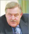  ?? AP PHOTO ?? In this May 15, 1996 file photo, former Foreign Minister Pik Botha attends a news conference in Cape Town, South Africa.