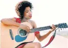  ??  ?? THAT FLOWER LADY: Singer Mariloe Booysen is set to perform at Jazz’Afro Sundays at the PE Opera House