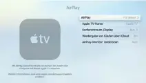  ??  ?? Aktivieren­Sie in den Einstellun­gen AirPlay, können Sie das Apple TV auch als Zusatzdisp­lay am Mac nutzen …