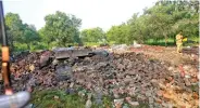  ?? ?? One of the rooms in a firecracke­r unit at Panayapatt­i in Virudhunag­ar that was flattened in the blast on Wednesday