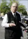  ?? MARK HUMPHREY — THE ASSOCIATED PRESS ?? Don Aaron, public affairs manager for the Metro Nashville Police Department, speaks during a news conference outside Opry Mills Mall Thursday, May 3, 2018, in Nashville, Tenn. Nashville police said a suspect was taken into custody after a person was...