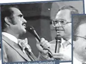  ??  ?? Su invitado fue Vicente Fernández