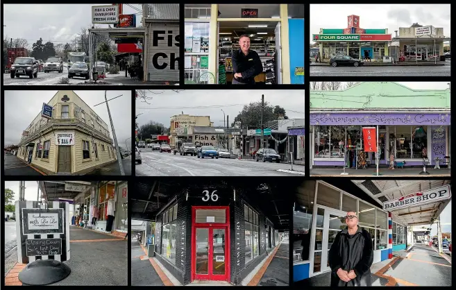  ?? DAVID UNWIN/STUFF ?? Shop owners in the Horowhenua town of Shannon have been dealt another blow by the closure of Kiwi fashion store Oosh La La. Could outlet stores become the lifeblood of the town in the future?