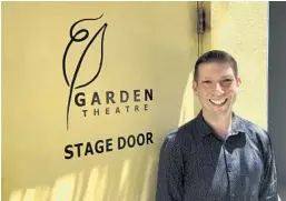  ?? GARDEN THEATRE ?? Joseph C. Walsh is the new artistic director of the Garden Theatre in Winter Garden.