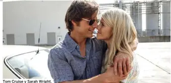  ??  ?? Tom Cruise y Sarah Wright.