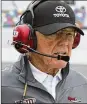  ??  ?? The three drivers for car owner Joe Gibbs finished 1-2-3 at Daytona.