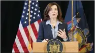  ?? FILE PHOTO ?? New York Gov. Kathy Hochul .