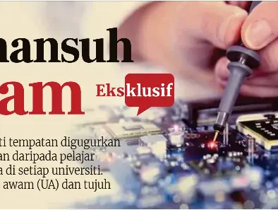 Universiti Mansuh 55 Program Pressreader