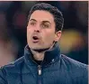  ?? ?? Gunner Mikel Arteta, 39 anni, all’Arsenal dal dicembre 2019