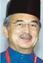  ??  ?? Tan Sri Mohd Ali Rustam