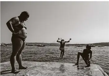  ?? FOTO: BJÖRN BÜCH ?? Badespaß am Pampelonne Beach an der Côte d’Azur in Frankreich.