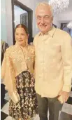  ?? ?? Fernando Zobel and wife Kit