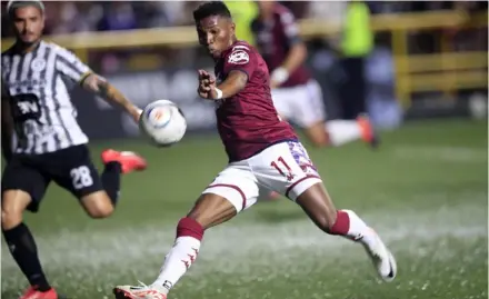  ?? RAfAEl PACHECO ?? Luis Díaz llegó como refuerzo al Saprissa luego de su paso por la MLS.