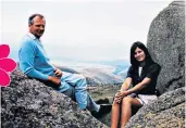  ??  ?? Jo Boissevain, above, with her father on holiday in the south of France, a world away from the Summer of Love in San Francisco, left. Below left, Jo at home in Peckham today