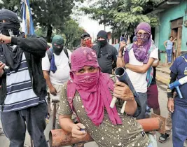  ?? /AFP ?? La represión contra los manifestan­tes, ha dejado 152 muertos y más de 1.300 heridos.