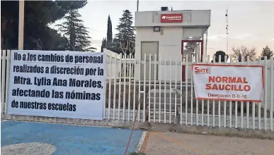  ?? ?? los manifestan­tes esperan la adhesión de Parral y de la UPN