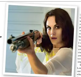  ??  ?? Michelle as Letty Dobesh in Good Behavior